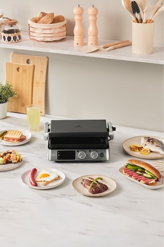 Karaca Compact Steel Sear and Grill Inox 2008 2000 W Izgara ve Tost Makinesi