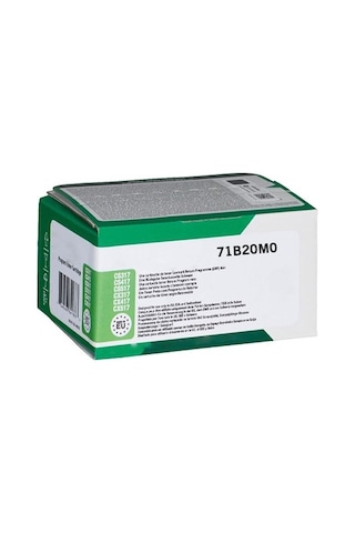 Zebra Toner Lexmark Cs317 Kırmızı Uyumlu Toner