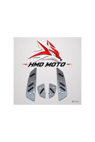 Honda Pcx Uyumlu Basamak - Kırmızı