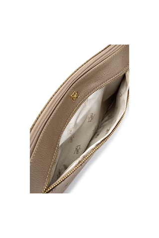 Tamer Tanca Kadın Suni Deri Altın Desen Clutch Çanta 743 2337 Bn Cnt Sk25-26 Altın Gfrj Altın