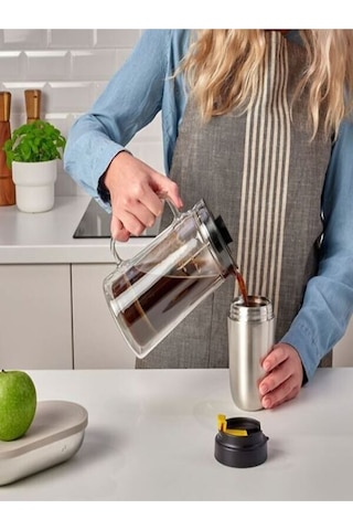 Termos 35 Cl Sızdırmaz Kapaklı Mug Paslanmaz Çelik Kupa