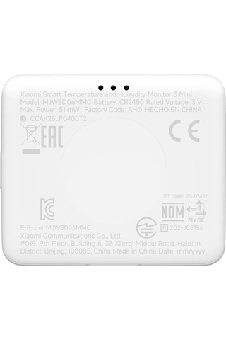 Xiaomi Smart Temperature And Humidity Monitor 3 Mini