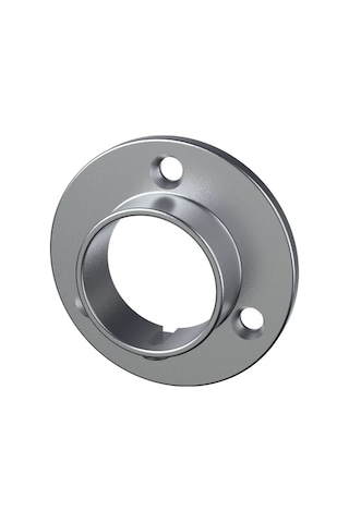 Çankaya Oval Boru Flanşı 4 Adet Gümüş