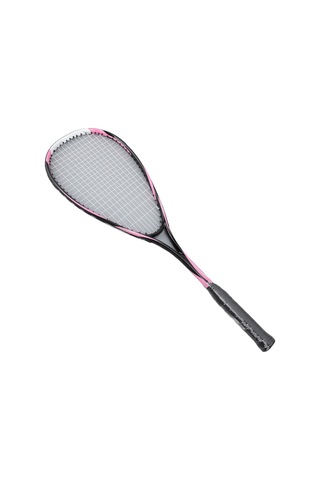 Wezone Kadınlar İçin Hafif Karbon Squash Raketi - Şeffaf Teli, Geniş Üst Yüzey Ve Fosforlu Pembe Renkli - Başlangıçcı Ve İlerleyen Sporcular İçin Egzersiz Ve Antrenman Seti Pembe