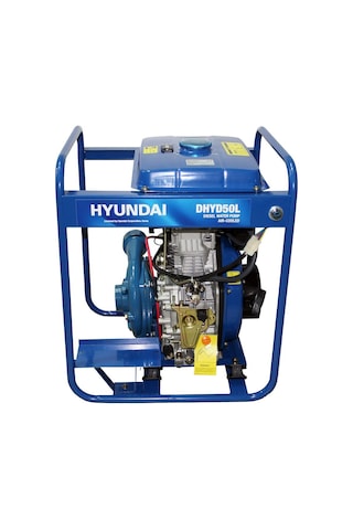 Hyundai Dhyd50le Dizel Marşlı Yüksek Basınçlı Su Motoru 2''