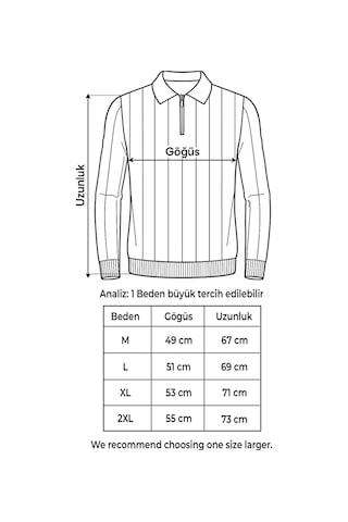 Edwox Erkek Yarım Fermuarlı Polo Yaka Mevsimlik Kazak Açık Kahverengi Edw195 Açık Kahverengi