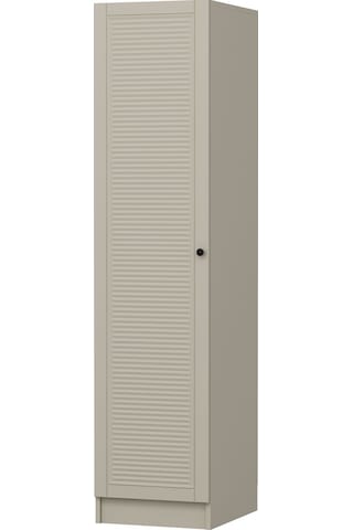 Minar Kale 1 Kapaklı Dolap Mebran Panjur 190cm - Kumtaşı/kumtaşı - Askılıklı Kumtaşı