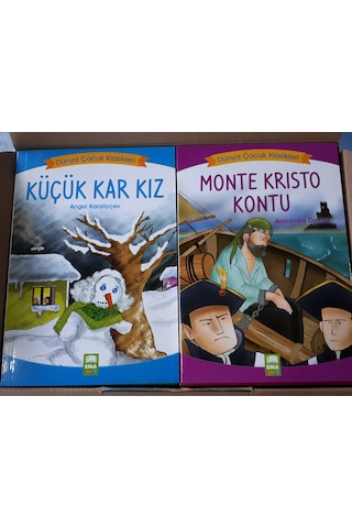8+ Yaş Dünya Çocuk Klasikleri Masal Kitapları 40 Kitap