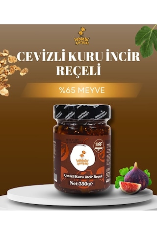 Leblebi Çarşısı Cevizli Kuru İncir Reçeli 350 G