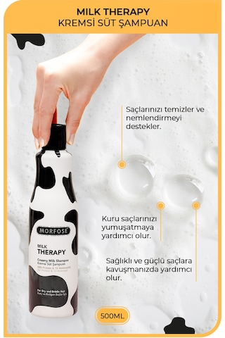 Morfose Milk Therapy Şampuan 500 ML