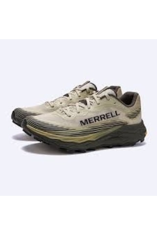 Merrell Agılıty Peak 6 Erkek Burlap Patika Koşusu Ayakkabısı J00003311 Bej