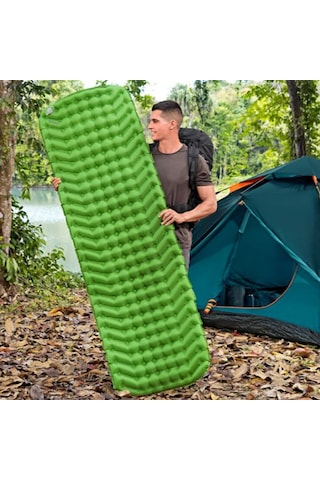 Wanderlite Tek Kişilik Şişme Mat Yeşil