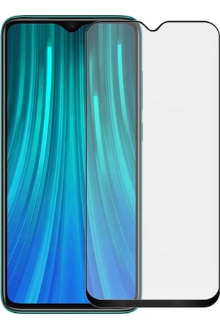 Xiaomi Redmi Note-8 5D Tam Kaplayan Ekran Koruyucu Cam