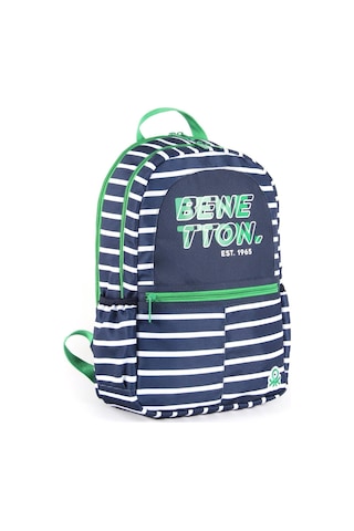 United Colors Of Benetton Unıted Colors Of Benetton Çift Bölmeli Sırt Çantası 03745 Lacivert