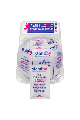 Standby 120 Gün Etkili Ayak Kokusu Giderici Toz 15 G 6'lı