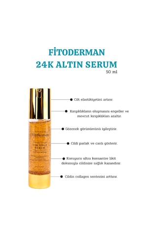 Fitoderman 24K Kırışıklık Karşıtı Serum 50 ML