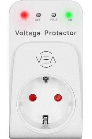 Vea Ve-25531 15a 3520w Tekli Led Göstergeli Akım Korumalı Priz 0