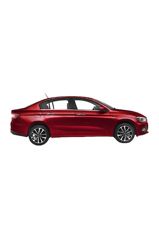 Fiat Egea Sedan Krom Cam Çıtası 2015-2020 Paslanmaz Çelik 4 Parça