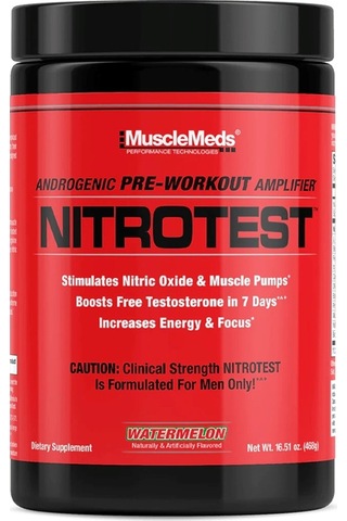 Musclemeds Nitrotest, Androgenic Preworkout