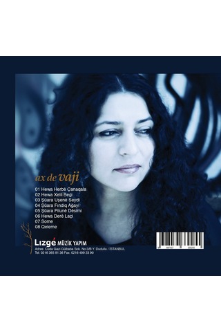 Maviş Güneşer - Ax De Vaji Dersim Politik Ağıtla Rı Cd+kitap