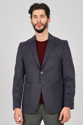 Avvenente Erkek Slim Fit Spor Yün Ceket 0141004 Lacivert Lacivert(531371211) Lacivert