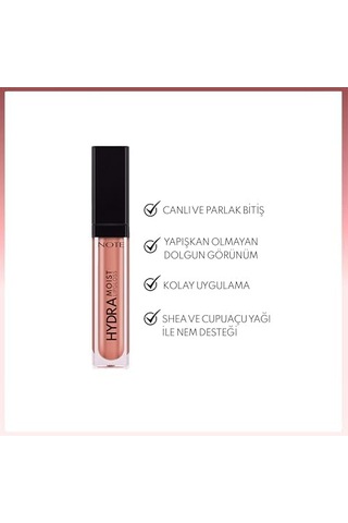 Hydramoist Lipgloss Nemlendirici Dudak Parlatıcısı - 13 Secret Kiss - Işıltılı 0