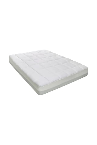 Yatak Pedi Yatak Koruyucu Yatak Şiltesi %100 Micro Pamuklu Kumaş 400 Gram Full Kenar Fitted