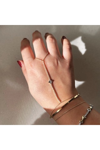 Çelik Taşlı Zarif Şahmeran Gold Gold