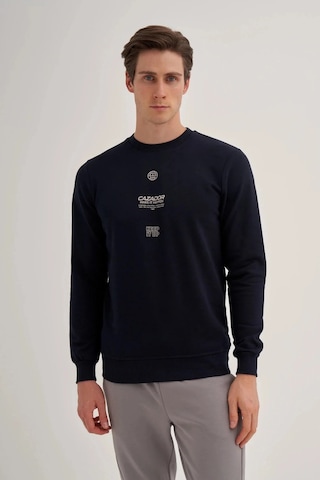 Cazador 3 İplik Erkek Lacivert Sweatshirt 5222 Lacivert