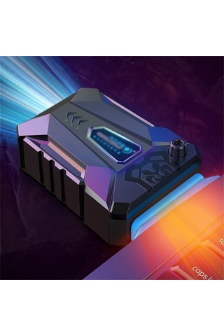 Tüm Dizüstü Bilgisayar Boyutları İçin Dizüstü Bilgisayar Soğutucu Hava Soğutucu Harici Egzoz Soğutma Fanı Taşıması Kolay