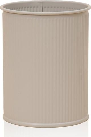 The Mia Stripe Tezgah Üstü Kaşıklık Bej 13x11 Cm Bej