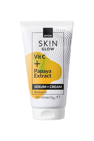 Avon Skin Glow Radiance Işıltılı Görünüm Veren Serum + Krem 50 ML