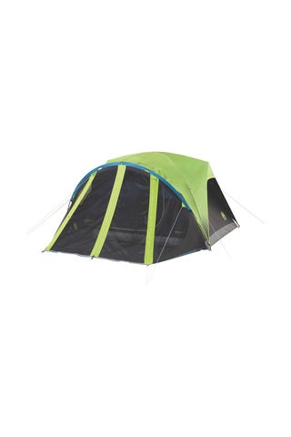Coleman Carlsbad Dark Room Çadır, Sineklikli Veranda, 4/6 Kişilik, Güneş Işığının%90'ını Minimize Etmeye Yar Çok Renkli