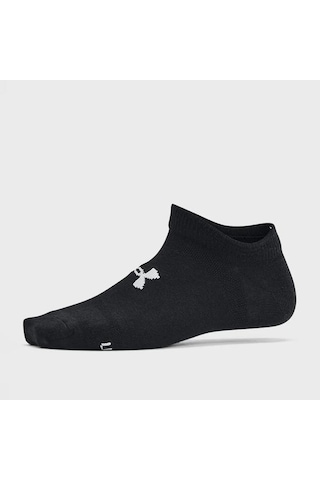Under Armour Essential No Show 6' Lı Erkek Çocuk Siyah Çorap