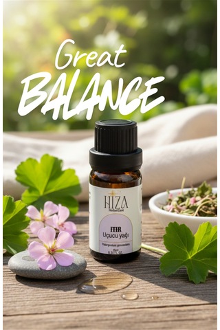 Hiza Herbal Care %100 Doğal Itır Uçucu Yağı 10 ML