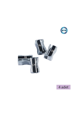 Trix Metal Kalemtıraş 4 Adet