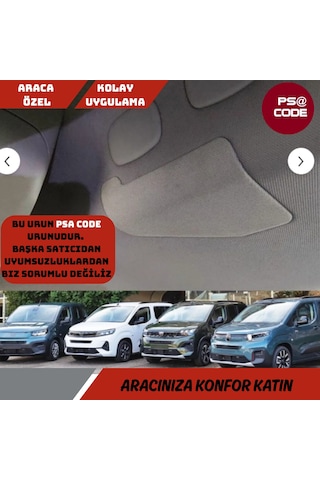 Rifter-berlingo-proace City-doblo-opel Cam Tavanlı Ara Bölme Demi