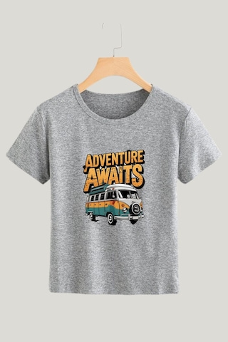 Fyk Kids Erkek Çocuk Mevsimlik 3'lü Set Advanture Yazı Baskılı Alt-üst Takım Çok Renkli