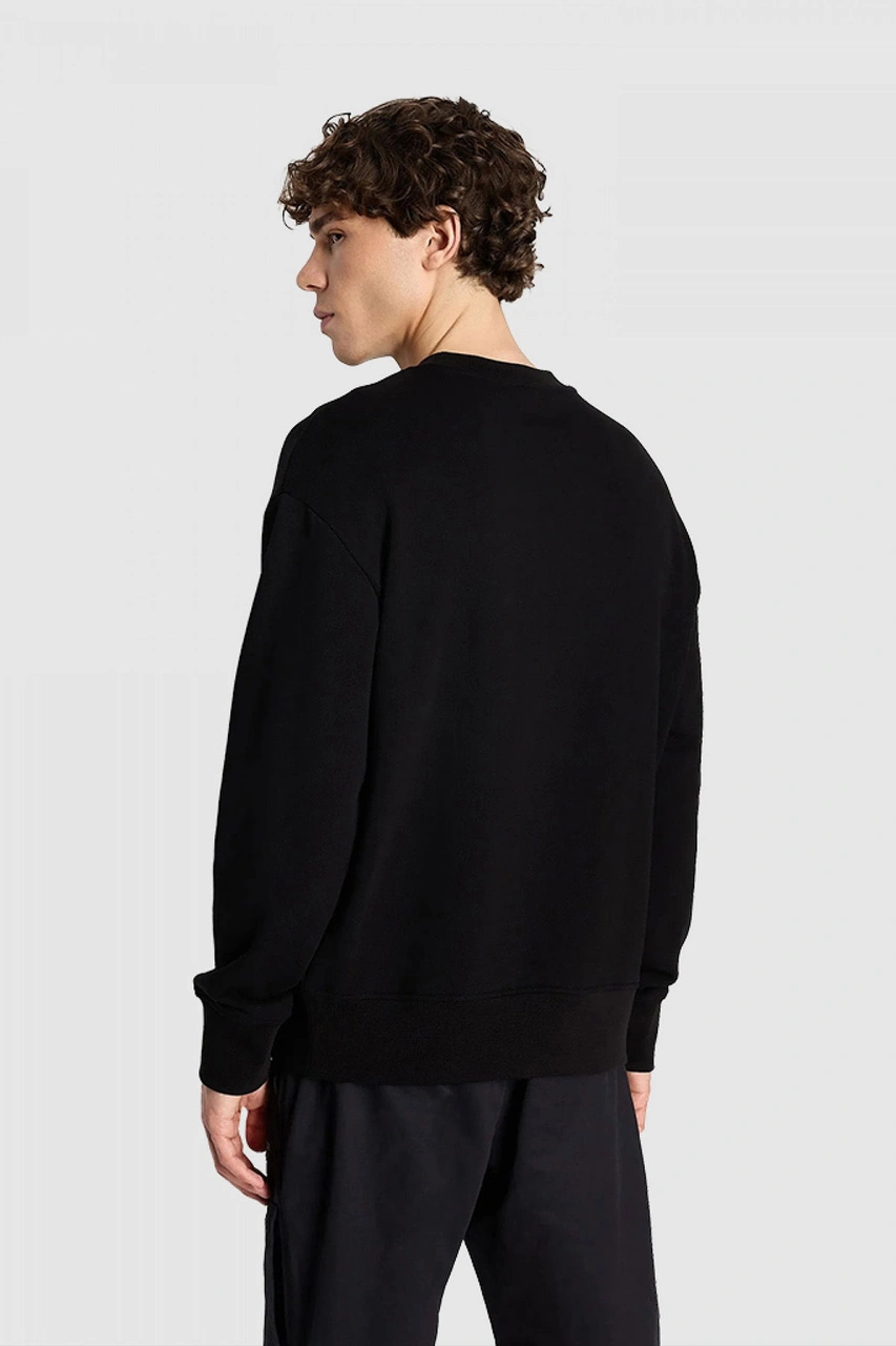 Armani Exchange Armani Baskılı Erkek Sweat Siyah