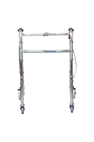 Hasta Tekerlekli Katlanır Walker 4 Tekerli Katlanır Frenli Yürüteç