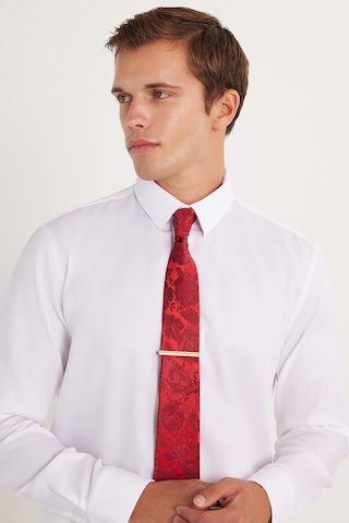 Tudors Slim Fit Beyaz Non-ıron %100 Pamuk Doğa Dostu Ekoteks Belgeli Ütü Gerektirmez Gömlek-35739 Beyaz