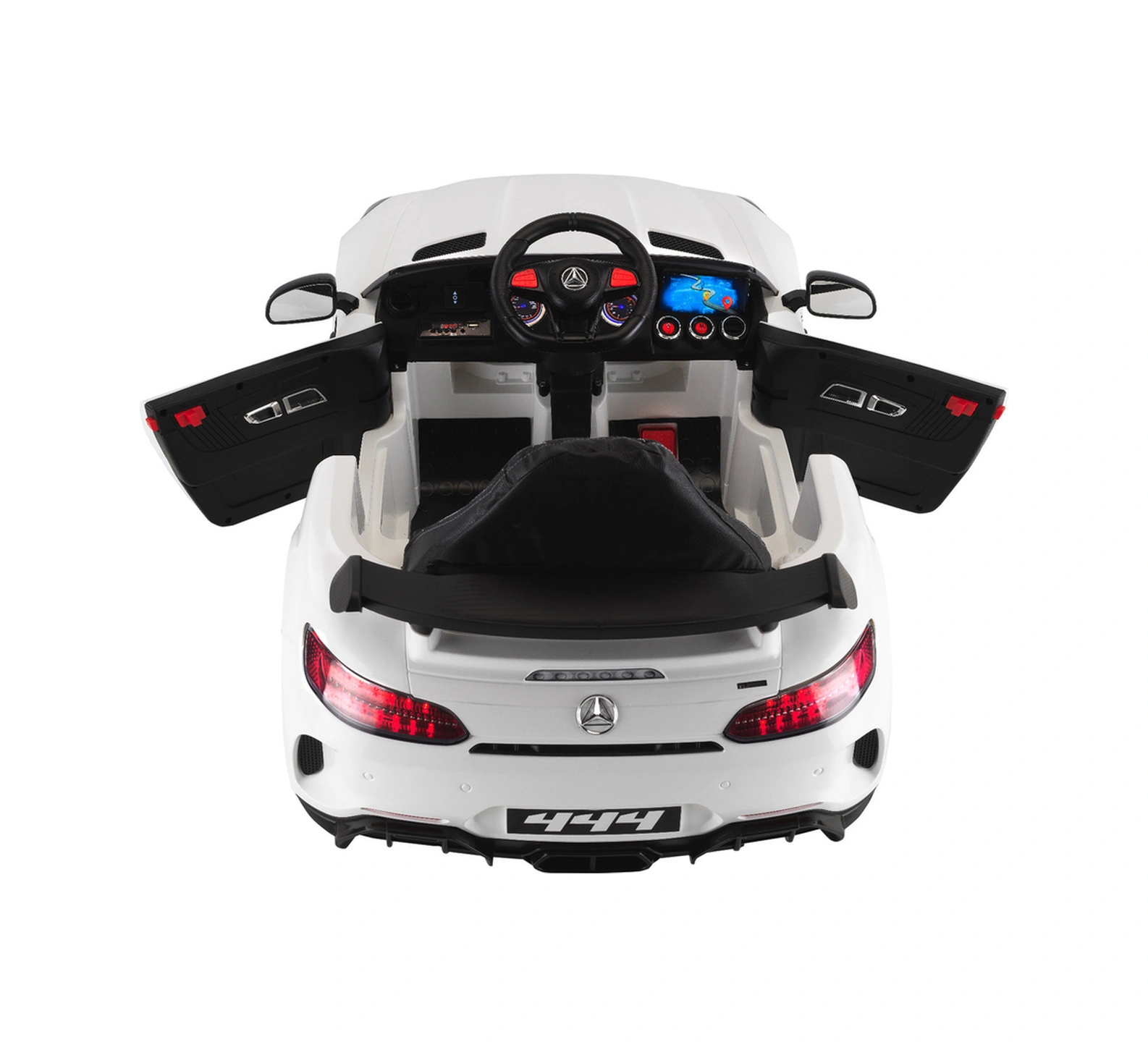 444 Gtr Sport 12 Volt Akülü Araba Spor Akülü Araçlar Beyaz