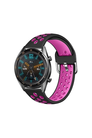 Ekılıf - Huawei Watch Gt3 46mm Uyumlu - Kordon Silikon Kordon Krd-10 - No9