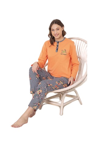 Abbas Erdem Erdem Pijama Takımı Dfn004 sari
