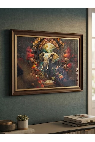 Evinizin Duvarına Sanat Katın: Art Puzzle Fil Serisi İle Dekorasyonu Tamamlayın