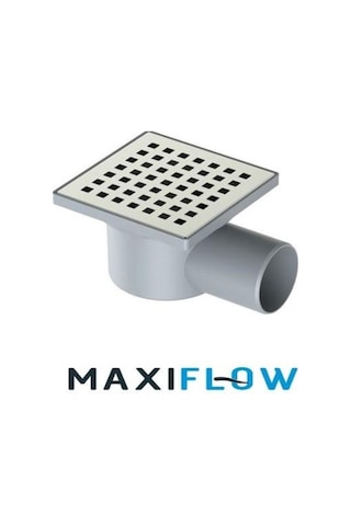 Maxiflow 10x10 Q50 Yandan Çıkışlı Yer Süzgeci (327020221)