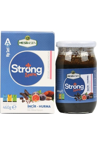 Mesir-i Şifa Strong Sperm İncir Hurma Özlü Bitkisel Karışım Macun 460 G