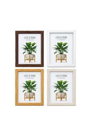 Yakut Ahşap Resim Çerçevesi 20x25cm 8x10- 36'li Paket
