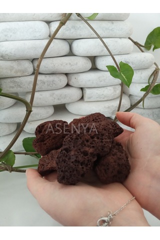Lav Taşı 1 Kg 5-10 Cm Akvaryum Teraryum Taşı Filtre Taşı Pomza