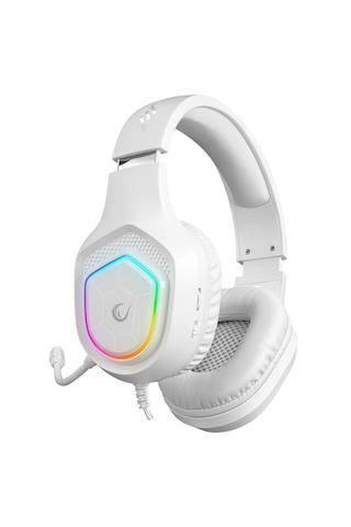 Rampage Rm-k90 Vector Beyaz Rgb Led Type-c Gaming Mikrofonlu Oyun